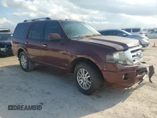 2012 Ford Expedition Limited with VIN 1FMJU1K5XCEF17672, listed as a Copart auction lot 86568064 with 168,222 mi miles and Salvage title. Bid and sale history available at DreamBid. Image 4.