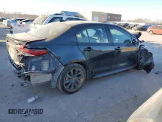 2024 Toyota Corolla XSE with VIN 5YFT4MCEXRP187024, listed as a Copart auction lot 42093545 with 57,561 mi miles and Salvage Title. Bid and sale history available at carsss.com. Image 3.
