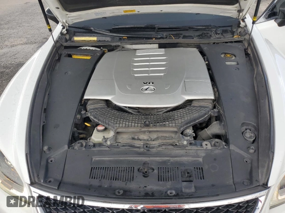 2015 Lexus LS 460 with VIN JTHBL5EF1F5135587, listed as a Copart auction lot 58524395 with 116,816 mi miles and Salvage title. Bid and sale history available at DreamBid. Image 11.
