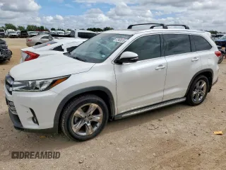 2019 Toyota Highlander Limited with VIN 5TDYZRFH5KS291167, listed as a Copart auction lot 62965055 with 136,801 mi miles and Clean title. Bid and sale history available at DreamBid. Image 1.