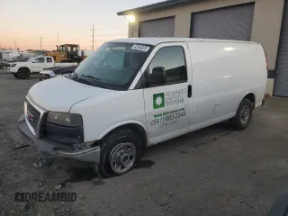 2016 GMC Savana Cargo with VIN 1GTW7AFF4G1172124, listed as a Copart auction lot 42565325 with 94,529 mi miles and Salvage Title. Bid and sale history available at carsss.com. Image 1.