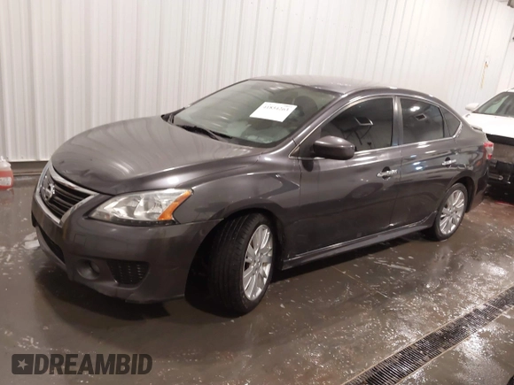 2014 Nissan Sentra SR with VIN 3N1AB7AP3EY308220, listed as a IAAI auction lot 41834263 with 192,118 mi miles and . Bid and sale history available at DreamBid. Image 21.