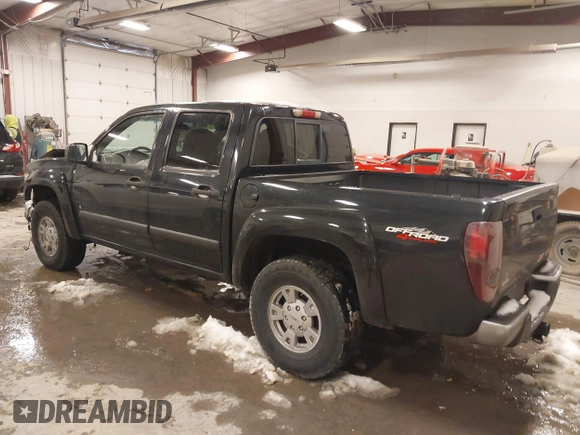 2008 GMC Canyon SLE2 with VIN 1GTDT43E988228132, listed as a IAAI auction lot 41405379 with 130,355 mi miles. Bid and sale history available at carsss.com. Image 3.