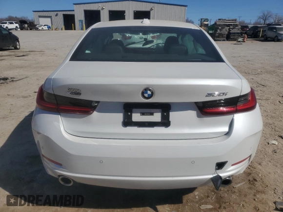 2023 BMW 3 Series 330i xDrive with VIN 3MW89FF08P8D56728, listed as a Copart auction lot 47178305 with 0 mi miles and Salvage Title. Bid and sale history available at carsss.com. Image 6.