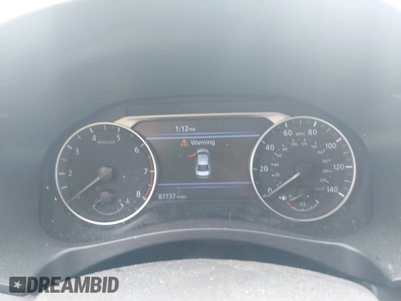 2019 Nissan Altima SV z VIN 1N4BL4DV5KC117058, wystawiony jako IAAI lot #42053795 z przebiegiem 87 737 mil mil oraz . Historia ofert i sprzedaży dostępna na DreamBid. Obrazek 7.