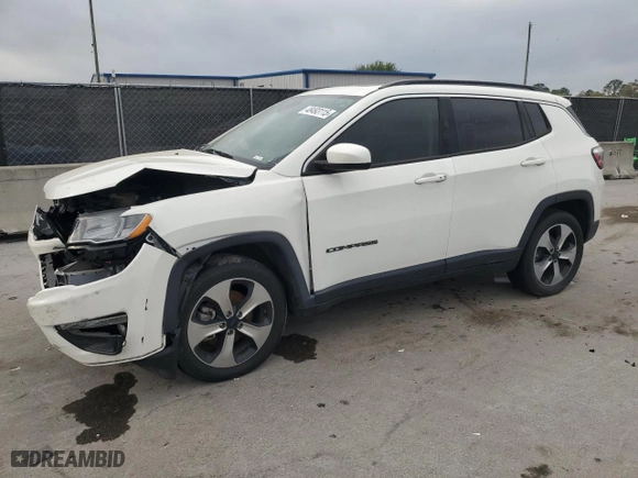 2020 Jeep Compass Latitude with VIN 3C4NJDBB2LT252123, listed as a Copart auction lot 48493115 with NaN miles and Clean Title. Bid and sale history available at carsss.com. Image 1.