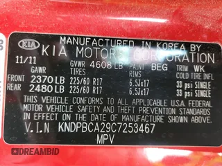 2012 Kia Sportage LX z VIN KNDPBCA29C7253467, wystawiony jako Copart lot #62098675 z przebiegiem 102 629 mil mil oraz Szkoda całkowita • Salvage title. Historia ofert i sprzedaży dostępna na DreamBid. Obrazek 13.