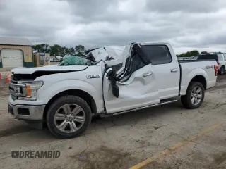 2018 Ford F-150 XL with VIN 1FTEW1EP6JFC13517, listed as a Copart auction lot 57964965 with Not provided miles and Salvage title. Bid and sale history available at DreamBid. Image 1.