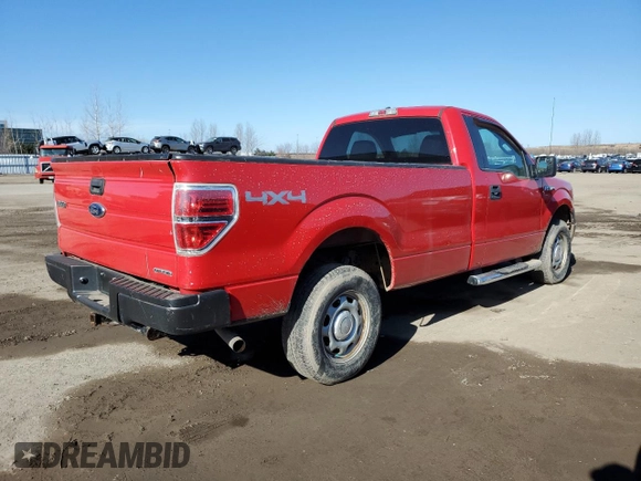 2013 Ford F-150 XL with VIN 1FTMF1EM6DKE84610, listed as a Copart auction lot 50074155 with 272,671 mi miles and Clean Title. Bid and sale history available at carsss.com. Image 3.