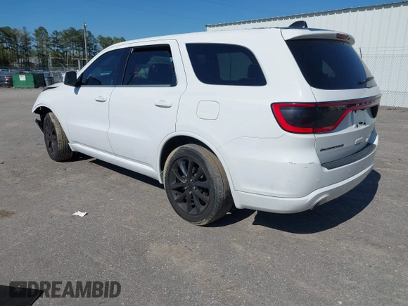 2017 Dodge Durango GT with VIN 1C4RDHDG5HC906401, listed as a IAAI auction lot 42052685 with 123,552 mi miles and . Bid and sale history available at DreamBid. Image 3.