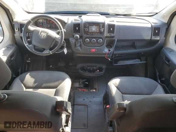 2017 Ram ProMaster Cargo with VIN 3C6TRVDG8HE528693, listed as a Copart auction lot 73675714 with 125,876 mi miles and Salvage Title. Bid and sale history available at carsss.com. Image 8.