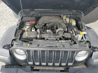 2018 Jeep Wrangler Unlimited Sahara с VIN 1C4HJXEG0JW308332, выставлен на аукционе Copart как лот 58778355 с пробегом 90 384 миль миль и Списание • Salvage title. История ставок и продаж доступна на DreamBid. Изображение 11.
