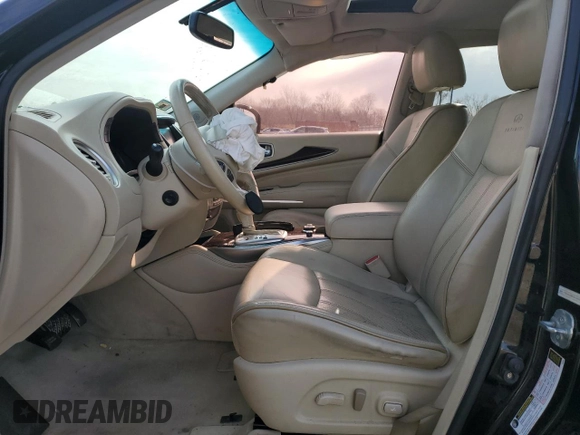 2013 Infiniti JX35 with VIN 5N1AL0MM3DC300835, listed as a Copart auction lot 50700755 with 173,616 mi miles and Salvage Title. Bid and sale history available at DreamBid. Image 7.