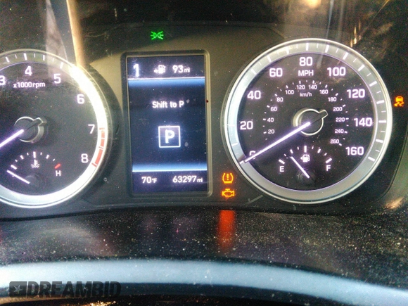 2018 Hyundai Sonata Limited with VIN 5NPE34AF8JH630506, listed as a IAAI auction lot 41142799 with 63,297 mi miles. Bid and sale history available at carsss.com. Image 15.