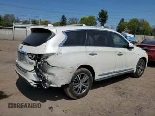 2019 Infiniti QX60 Pure z VIN 5N1DL0MMXKC567027, wystawiony jako Copart lot #53900645 z przebiegiem 154 877 mil mil oraz Szkoda całkowita • Salvage title. Historia ofert i sprzedaży dostępna na DreamBid. Obrazek 3.