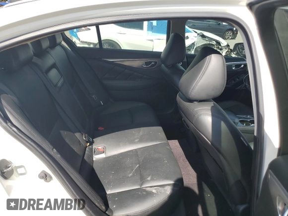 2017 Infiniti Q50 Signature Edition with VIN JN1EV7AP0HM737380, listed as a Copart auction lot 47157975 with 123,113 mi miles and Salvage Title. Bid and sale history available at DreamBid. Image 10.