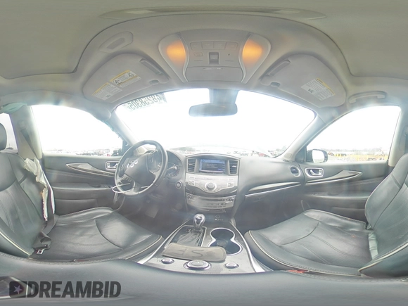2018 Infiniti QX60 with VIN 5N1DL0MN2JC510411, listed as a Copart auction lot 48258305 with 97,921 mi miles and Salvage Title. Bid and sale history available at carsss.com. Image 14.