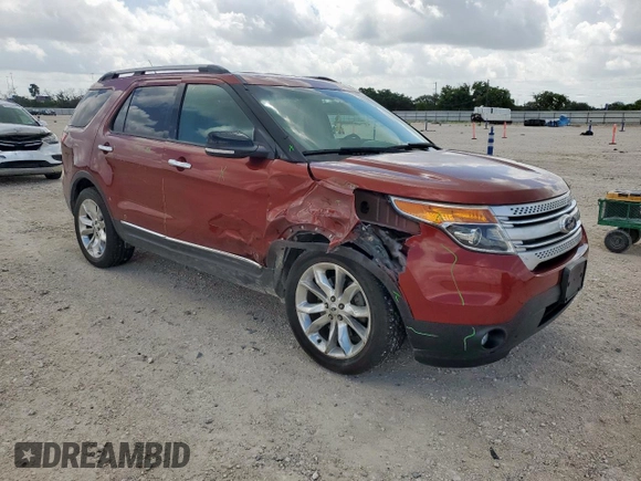 2014 Ford Explorer XLT with VIN 1FM5K7D8XEGA07668, listed as a Copart auction lot 62013535 with 178,148 mi miles and Salvage title. Bid and sale history available at DreamBid. Image 4.