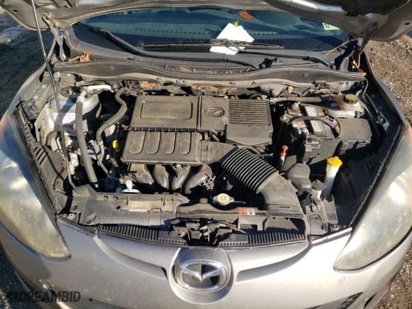 2013 Mazda Mazda2 Sport with VIN JM1DE1KZ7D0170754, listed as a Copart auction lot 88623875 with 136,328 mi miles and Salvage Title. Bid and sale history available at carsss.com. Image 11.
