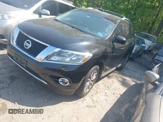 2016 Nissan Pathfinder SV with VIN 5N1AR2MN3GC664163, listed as a IAAI auction lot 42071463 with 214,767 mi miles. Bid and sale history available at carsss.com. Image 17.