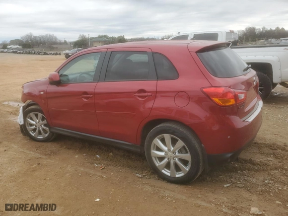 2015 Mitsubishi Outlander Sport ES with VIN 4A4AP3AU3FE005510, listed as a Copart auction lot 44509715 with 37,415 mi miles and Salvage Title. Bid and sale history available at carsss.com. Image 2.