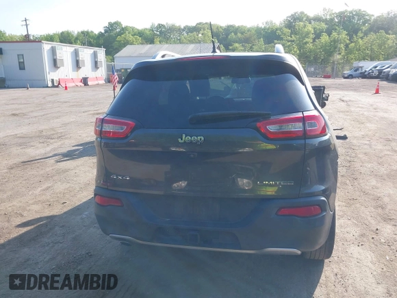 2015 Jeep Cherokee Limited with VIN 1C4PJMDB4FW610956, listed as a IAAI auction lot 42167270 with 118,219 mi miles and . Bid and sale history available at DreamBid. Image 16.