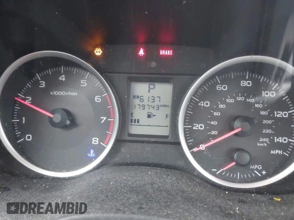 2014 Subaru Forester 2.5i with VIN JF2SJAAC2EH406537, listed as a IAAI auction lot 42241755 with 179,743 mi miles and . Bid and sale history available at DreamBid. Image 7.