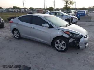 2013 Hyundai Elantra Limited PZEV with VIN 5NPDH4AE7DH352285, listed as a IAAI auction lot 41800551 with 120,171 mi miles. Bid and sale history available at carsss.com. Image 1.