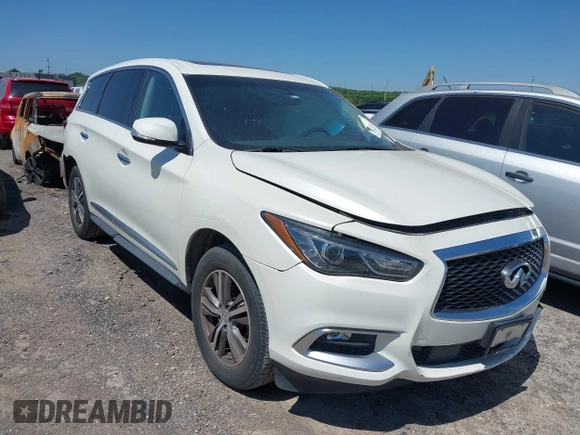 2016 Infiniti QX60 with VIN 5N1AL0MM6GC520846, listed as a IAAI auction lot 41795826 with 81,190 mi miles and . Bid and sale history available at DreamBid. Image 1.
