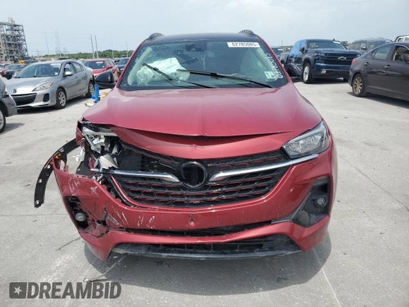 2020 Buick Encore GX Select z VIN KL4MMDS23LB131289, wystawiony jako Copart lot #62785085 z przebiegiem Nie podano mil oraz Szkoda całkowita • Salvage title. Historia ofert i sprzedaży dostępna na DreamBid. Obrazek 5.