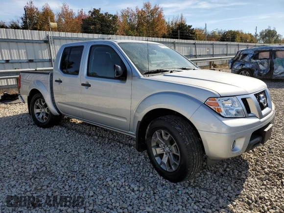 2020 Nissan Frontier SV with VIN 1N6ED0EA7LN722081, listed as a Copart auction lot 82192264 with 5,329 mi miles and Salvage title. Bid and sale history available at DreamBid. Image 4.