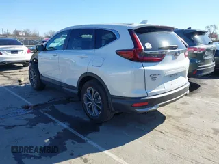 2021 Honda CR-V EX-L with VIN 2HKRW2H8XMH612534, listed as a IAAI auction lot 41770020 with 63,382 mi miles and . Bid and sale history available at carsss.com. Image 3.