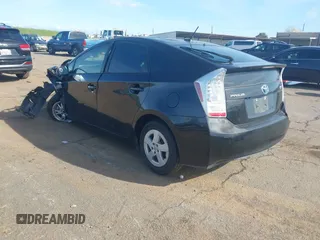 2011 Toyota Prius I with VIN JTDKN3DU9B0302351, listed as a IAAI auction lot 41833063 with 93,635 mi miles. Bid and sale history available at carsss.com. Image 3.