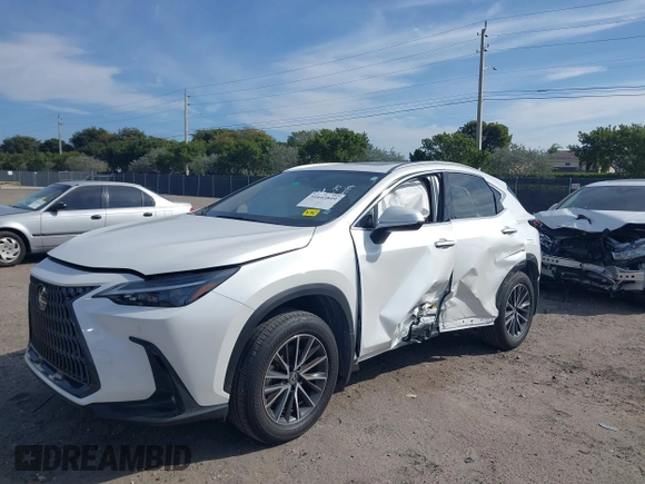 2024 Lexus NX 350 Premium z VIN JTJGGCEZ5R5008594, wystawiony jako IAAI lot #41643849 z przebiegiem 13 519 mil mil oraz . Historia ofert i sprzedaży dostępna na DreamBid. Obrazek 6.