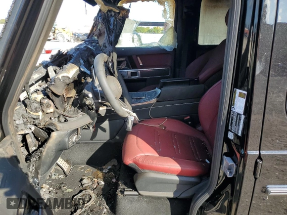 2025 Mercedes-Benz G with VIN W1NWH1AB0SX020180, listed as a Copart auction lot 86977874 with Not Provided miles and Non Repairable. Bid and sale history available at DreamBid. Image 7.