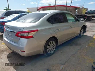 2015 Nissan Sentra SV with VIN 3N1AB7AP0FL668396, listed as a IAAI auction lot 42073977 with 159,280 mi miles. Bid and sale history available at carsss.com. Image 4.