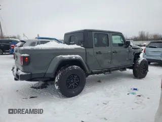 2021 Jeep Gladiator Sport S с VIN 1C6JJTAM2ML526873, выставлен на аукционе Copart как лот 45338985 с пробегом 109 672 миль миль и Списание • Salvage title. История ставок и продаж доступна на DreamBid. Изображение 3.