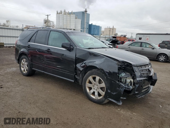 2007 Cadillac SRX with VIN 1GYEE63A270174705, listed as a Copart auction lot 82053904 with 161,320 mi miles and Salvage Title. Bid and sale history available at carsss.com. Image 4.