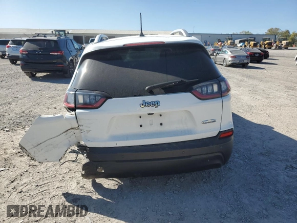 2020 Jeep Cherokee Latitude Plus with VIN 1C4PJLLB6LD552299, listed as a Copart auction lot 53294425 with 98,813 mi miles and Salvage title. Bid and sale history available at DreamBid. Image 6.