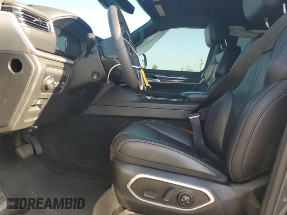2022 Jeep Wagoneer Series III with VIN 1C4SJVDT5NS150897, listed as a Copart auction lot 61303065 with 80,148 mi miles and Salvage title. Bid and sale history available at DreamBid. Image 7.