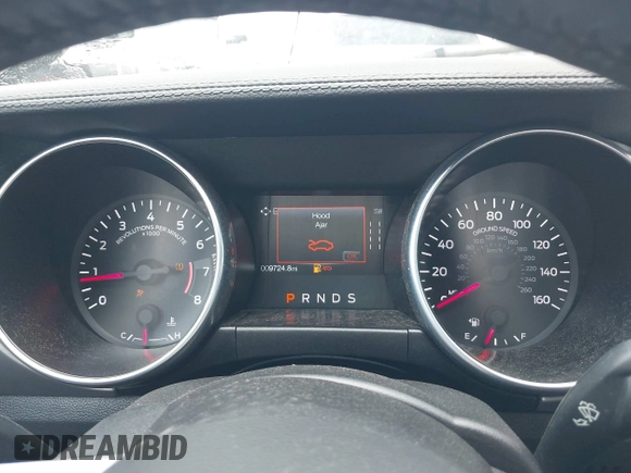 2022 Ford Mustang EcoBoost with VIN 1FA6P8TH8N5140335, listed as a IAAI auction lot 42507630 with 9,724 mi miles and . Bid and sale history available at DreamBid. Image 7.