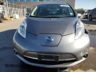 2017 Nissan LEAF SL with VIN 1N4BZ0CP8HC300957, listed as a Copart auction lot 74267414 with 53,594 mi miles and Salvage Title. Bid and sale history available at carsss.com. Image 5.