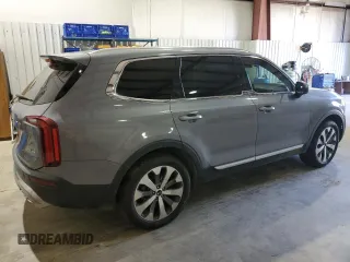 2020 Kia Telluride EX with VIN 5XYP34HC9LG071501, listed as a Copart auction lot 48292645 with 111,435 mi miles and Salvage Title. Bid and sale history available at DreamBid. Image 3.