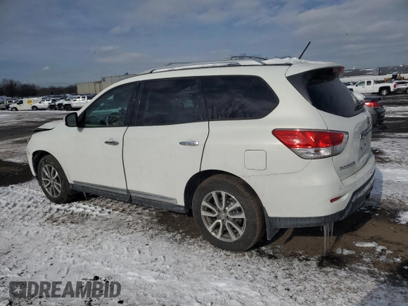 2013 Nissan Pathfinder Platinum with VIN 5N1AR2MM5DC621575, listed as a Copart auction lot 41856495 with 143,227 mi miles and Salvage Title. Bid and sale history available at carsss.com. Image 2.