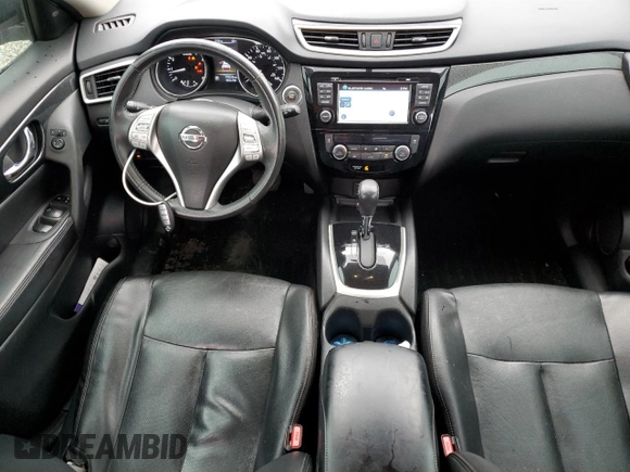 2016 Nissan Rogue SL with VIN 5N1AT2MT7GC884230, listed as a Copart auction lot 44919515 with 178,528 mi miles and Salvage Title. Bid and sale history available at DreamBid. Image 8.