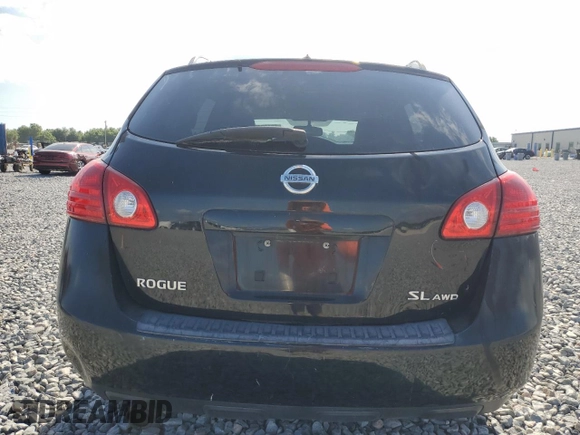 2008 Nissan Rogue SL with VIN JN8AS58V78W401893, listed as a Copart auction lot 53160435 with 262,481 mi miles and Salvage Title. Bid and sale history available at DreamBid. Image 6.