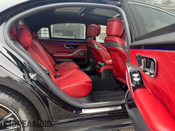 2022 Mercedes-Benz S 580 с VIN W1K6G7GB3NA129301, выставлен на аукционе Copart как лот 58742715 с пробегом 94 735 миль миль и Чистый • Clean title. История ставок и продаж доступна на DreamBid. Изображение 6.