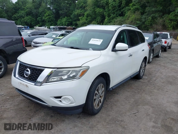 2013 Nissan Pathfinder Platinum with VIN 5N1AR2MM3DC678325, listed as a IAAI auction lot 42699635 with 145,344 mi miles and . Bid and sale history available at DreamBid. Image 2.