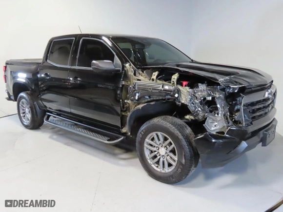 2023 Chevrolet Colorado 2WD LT with VIN 1GCPSCEK5P1235101, listed as a Copart auction lot 42059055 with 6,408 mi miles and Salvage Title. Bid and sale history available at carsss.com. Image 1.