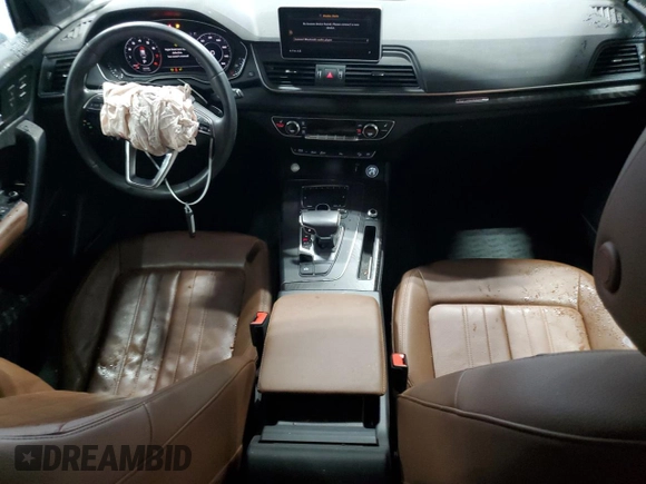 2020 Audi Q5 Premium Plus with VIN WA1BNAFY4L2016864, listed as a Copart auction lot 65943315 with 19,704 mi miles and Salvage title. Bid and sale history available at DreamBid. Image 8.